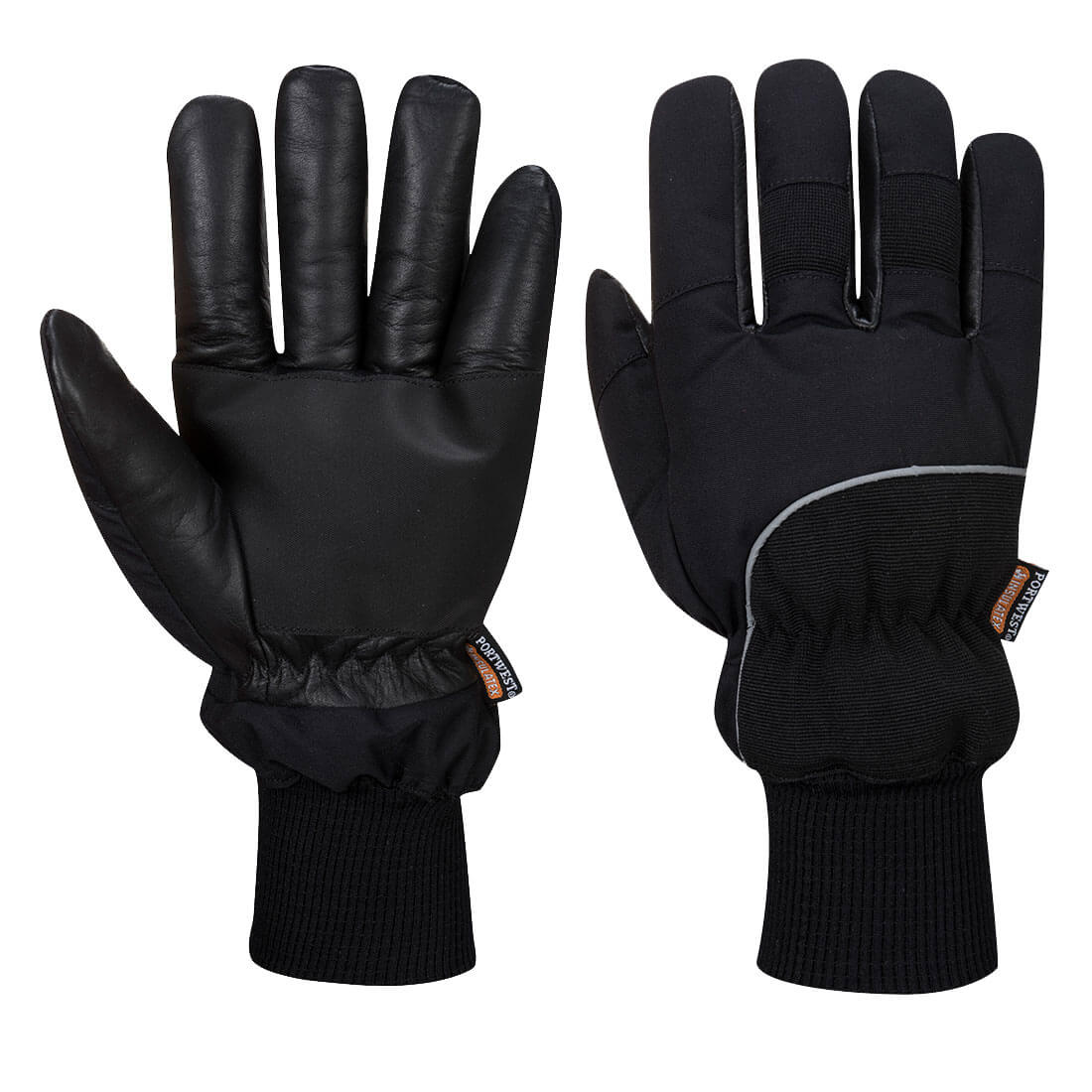 Portwest - Cold 500 Leather Waterproof Mechanical Glove - A751
