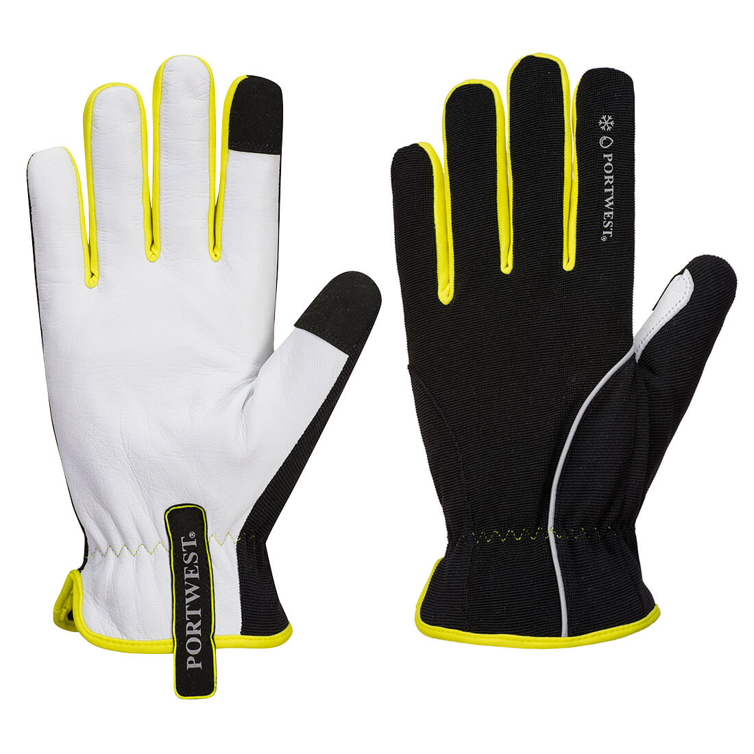Portwest - PW3 Mechanic 160 Leather Palm Cold Glove - A776