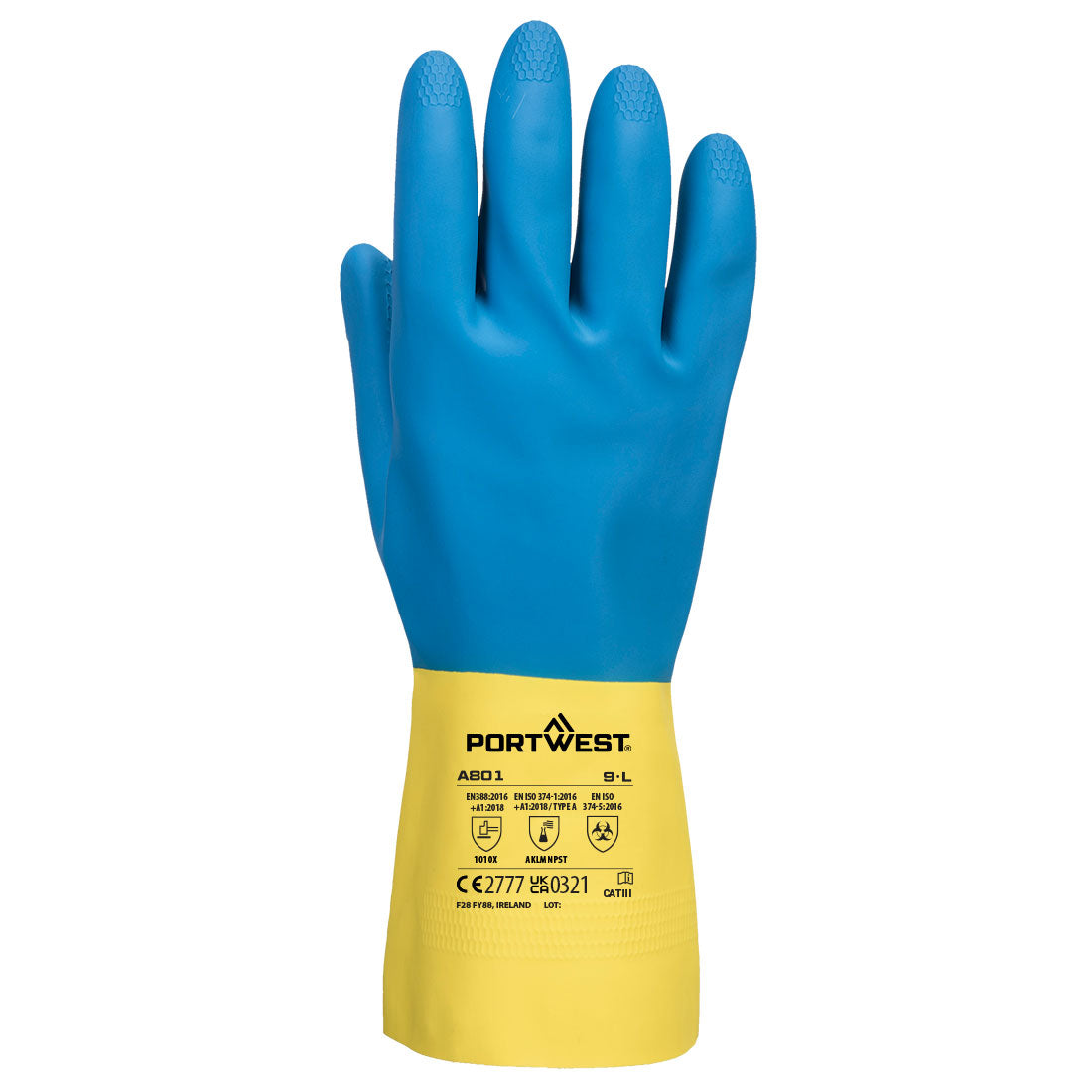 A801 Yellow/Blue Back
