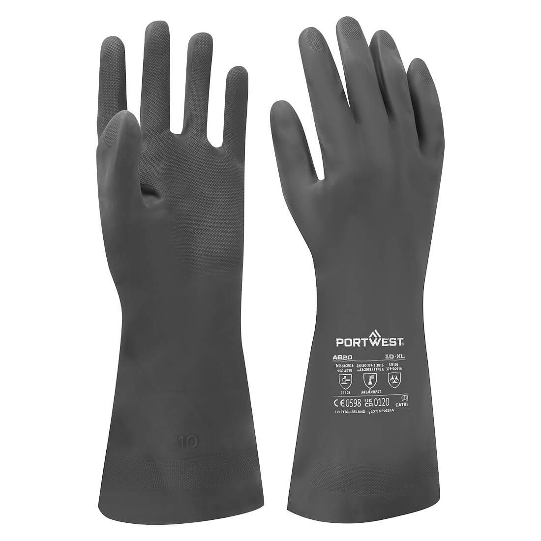 Portwest - Chem 380 Neoprene Gauntlet - A820