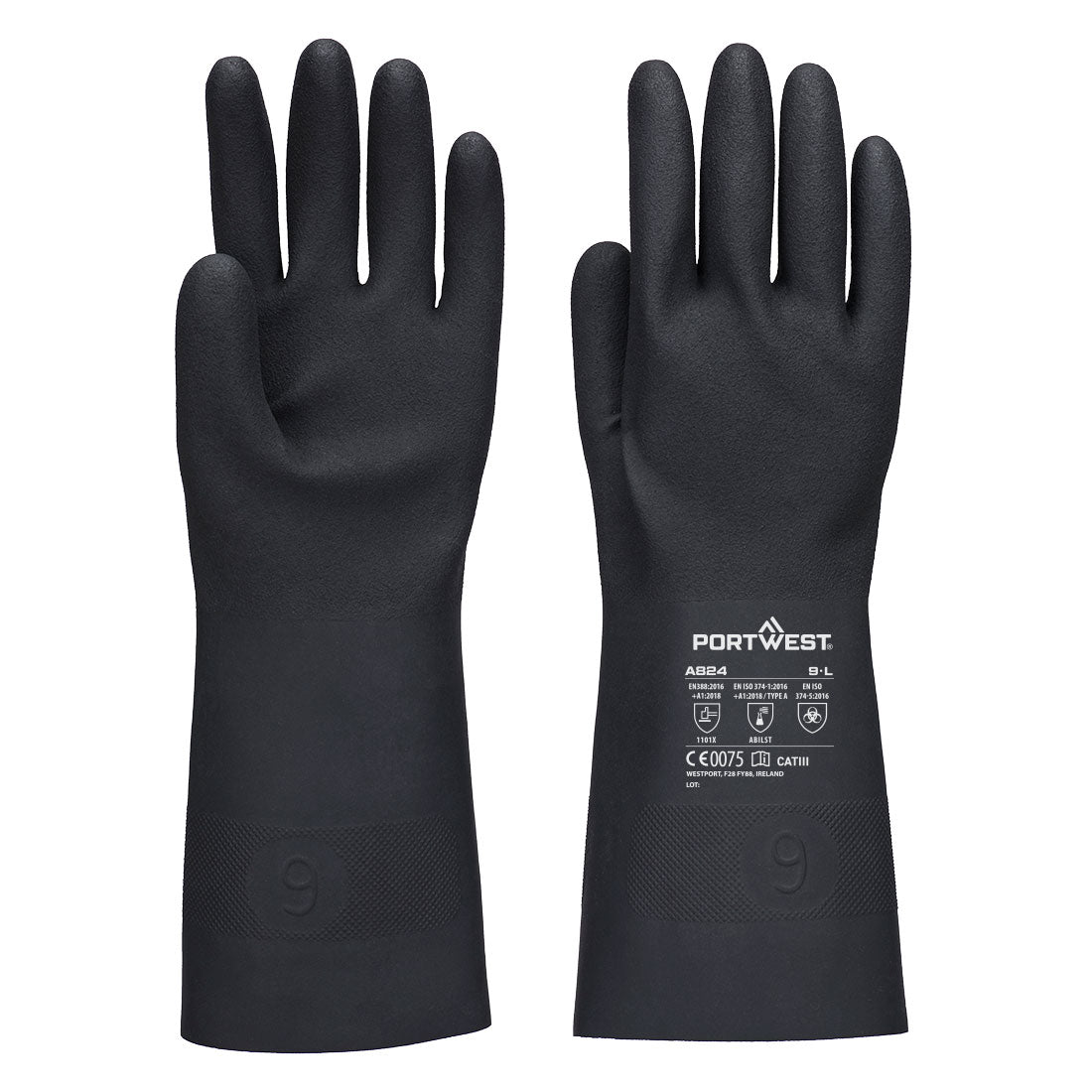 Portwest - Chem 350 Butyl Gauntlet - A824