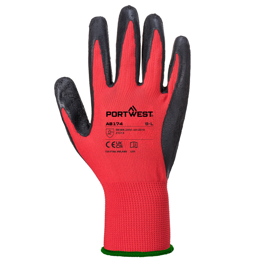 AB174 Red/Black Back