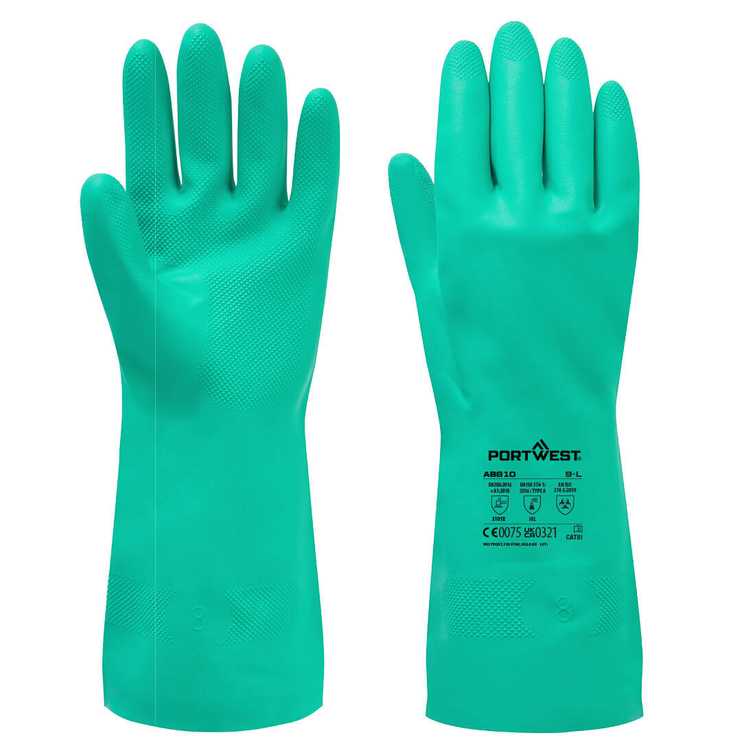 Portwest - Chem 320 Nitrile Essential Multipack (PK12) - AB810