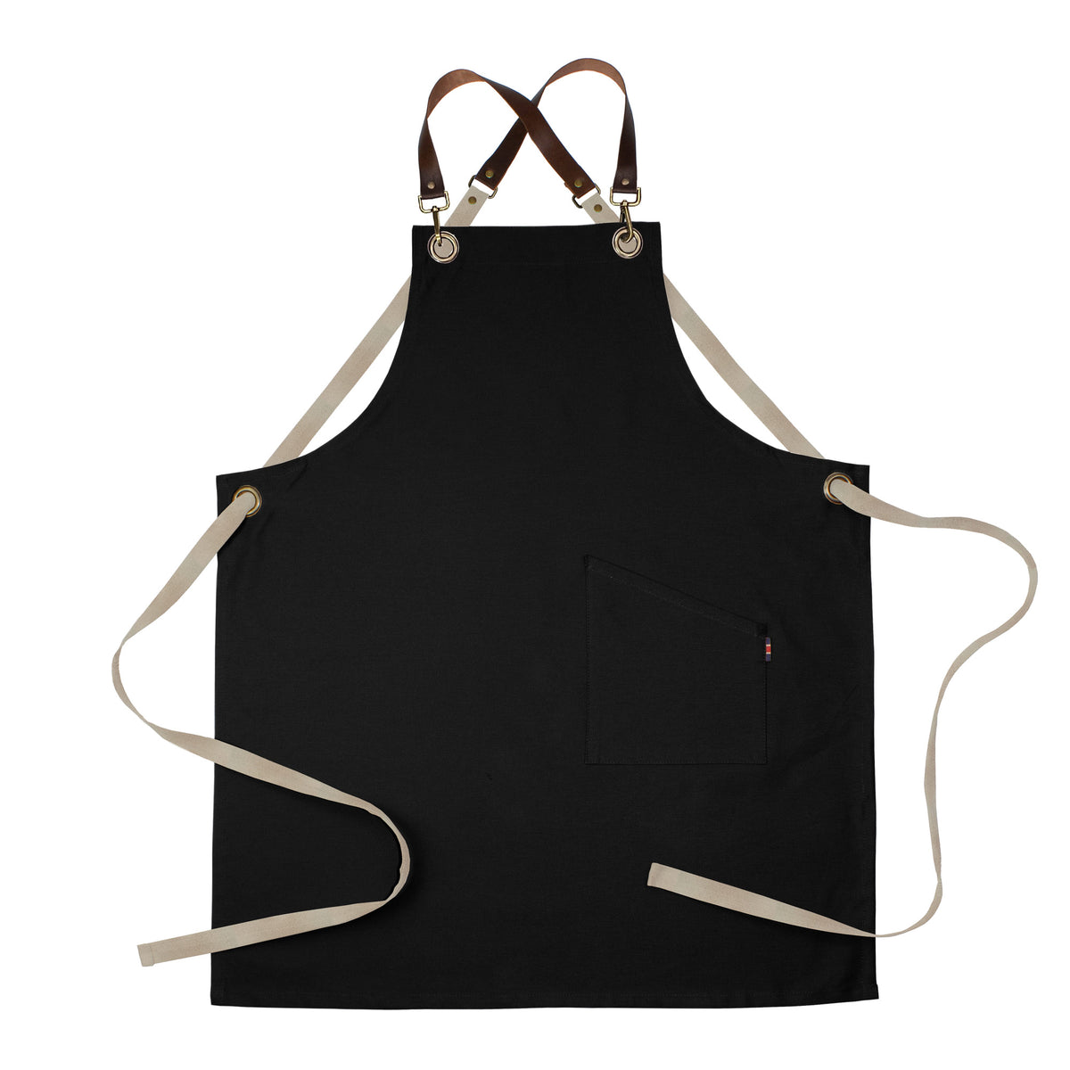 County Crossback - Long Bib Apron - Leather Halter - Premium - AF4001