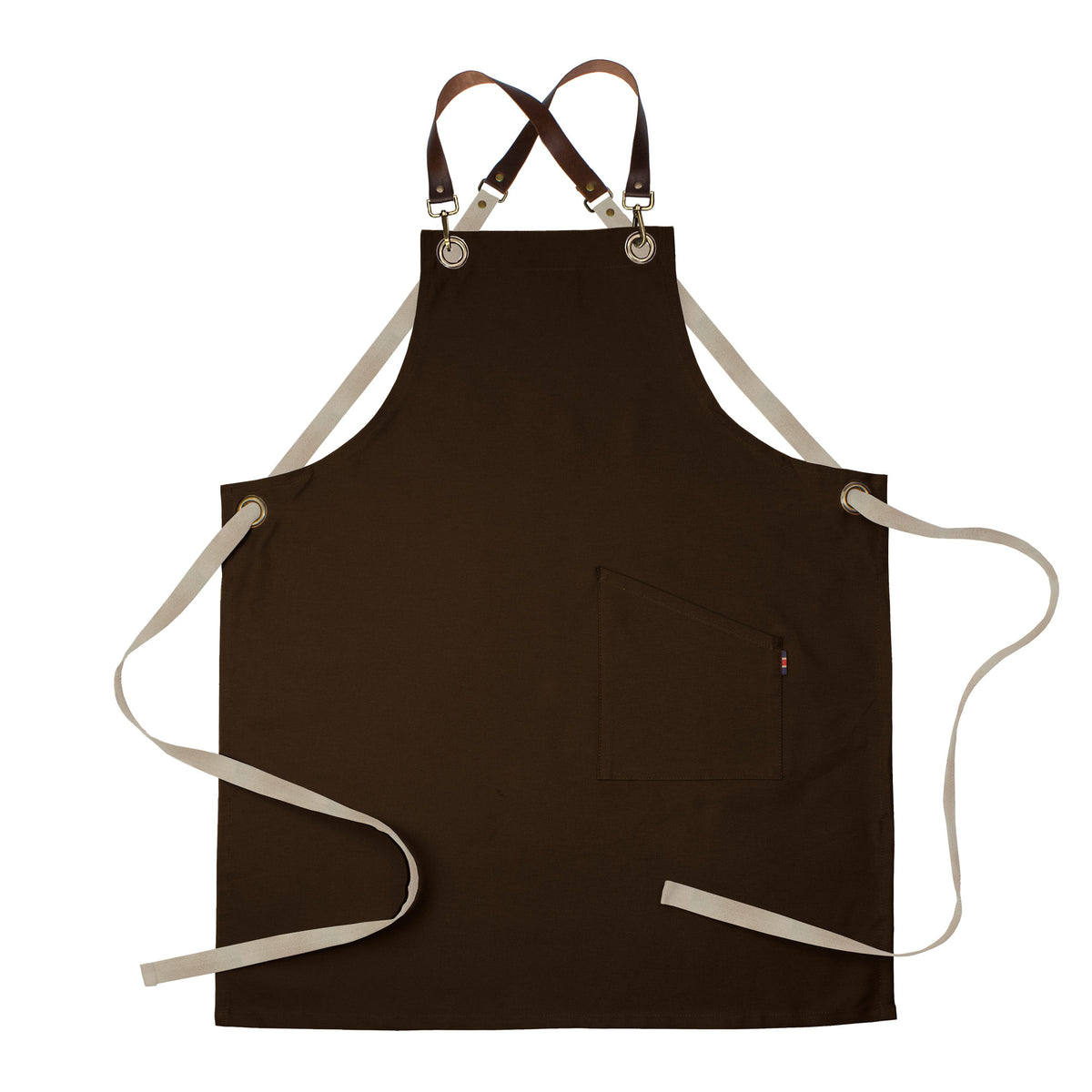 County Crossback - Long Bib Apron - Leather Halter - Premium - AF4001