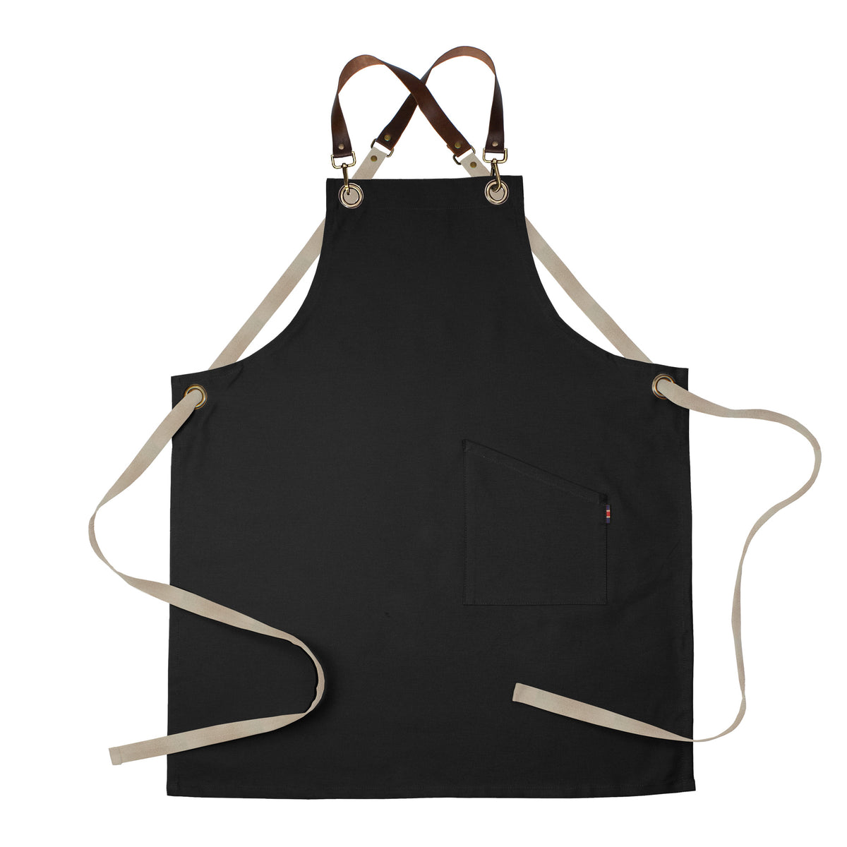 County Crossback - Long Bib Apron - Leather Halter - Premium - AF4001