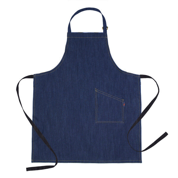 County Classic - Denim Long Bib Apron - AF4011