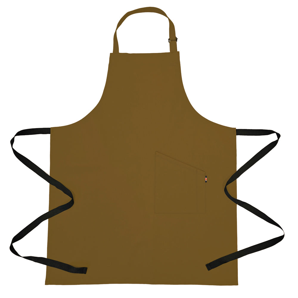 County Self Colour Halter Bib Apron - AF6001