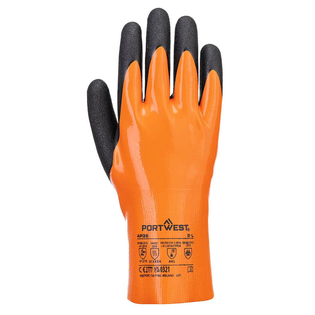 Portwest - Grip 18 Nitrile Double Gauntlet - AP36