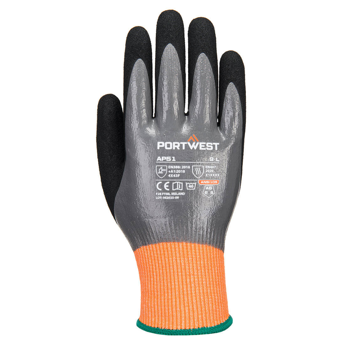 AP51 Grey/Black Back