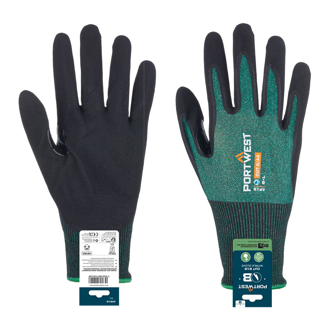 Portwest - SG Cut B18 Nitrile Glove (Retail) - APR15