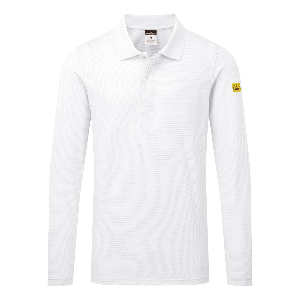 Portwest - Anti-Static ESD Polo Shirt L/S - AS23
