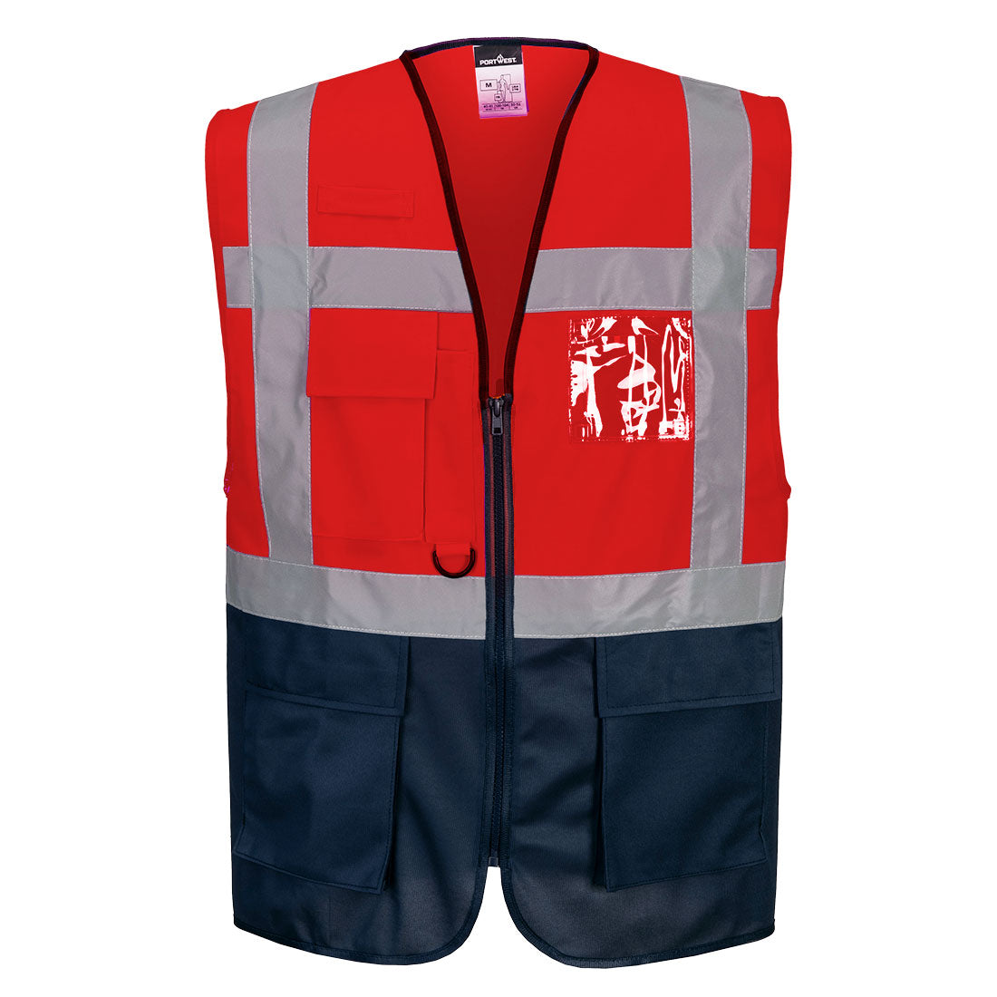 Portwest - Warsaw Hi-Vis Contrast Executive Vest - C476