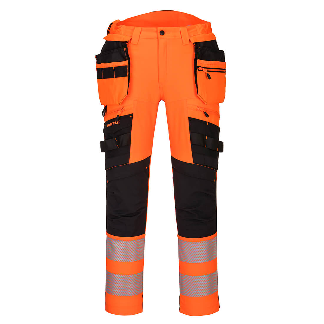 Portwest - DX4 Hi-Vis Detachable Holster Pocket Trousers - DX442