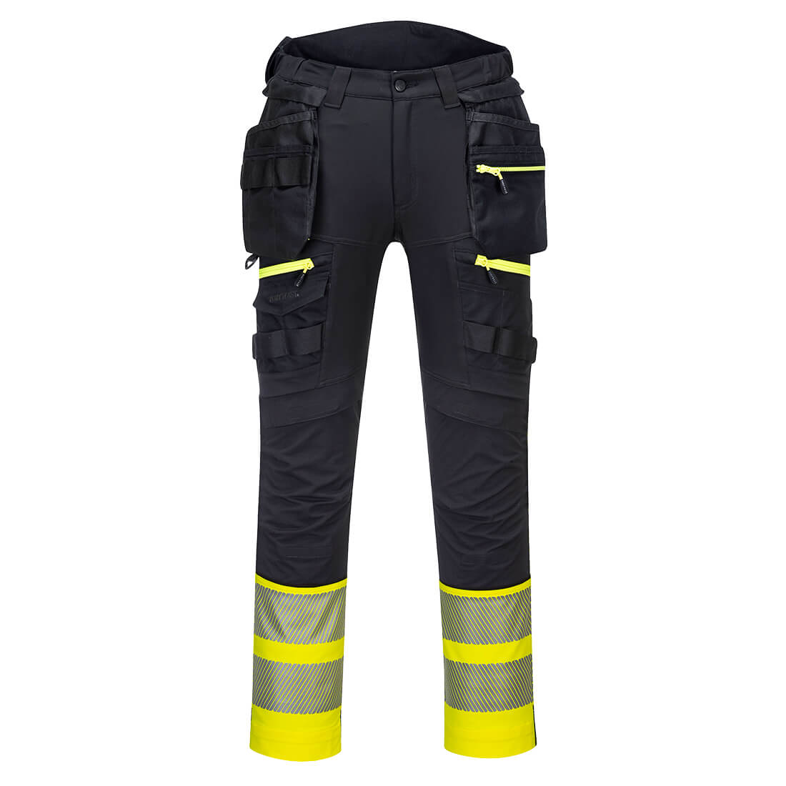 Portwest - DX4 Hi-Vis Detachable Holster Pocket Class 1 Trousers - DX445