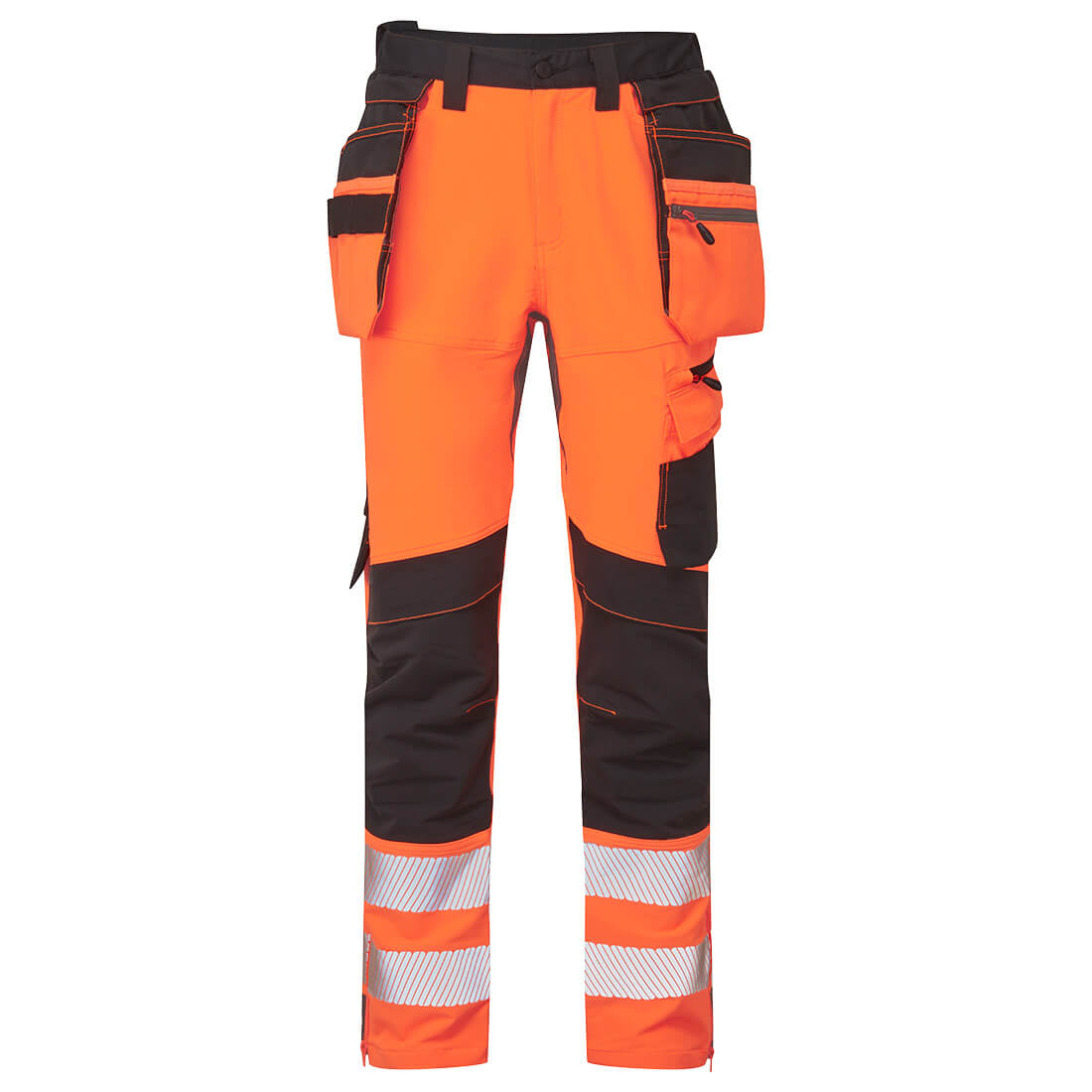 Portwest - DX4 Hi-Vis Detachable Holster Pocket Craft Trousers - DX454
