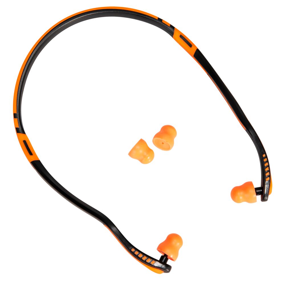 Portwest - Easy Fit PU Ear Plugs Banded (2 Pairs) - EP11