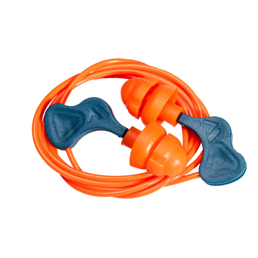 Portwest - Easy Fit TPR Ear Plugs (50 Pairs) - EP23