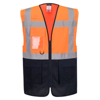 Orange/Navy