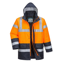 Orange/Navy