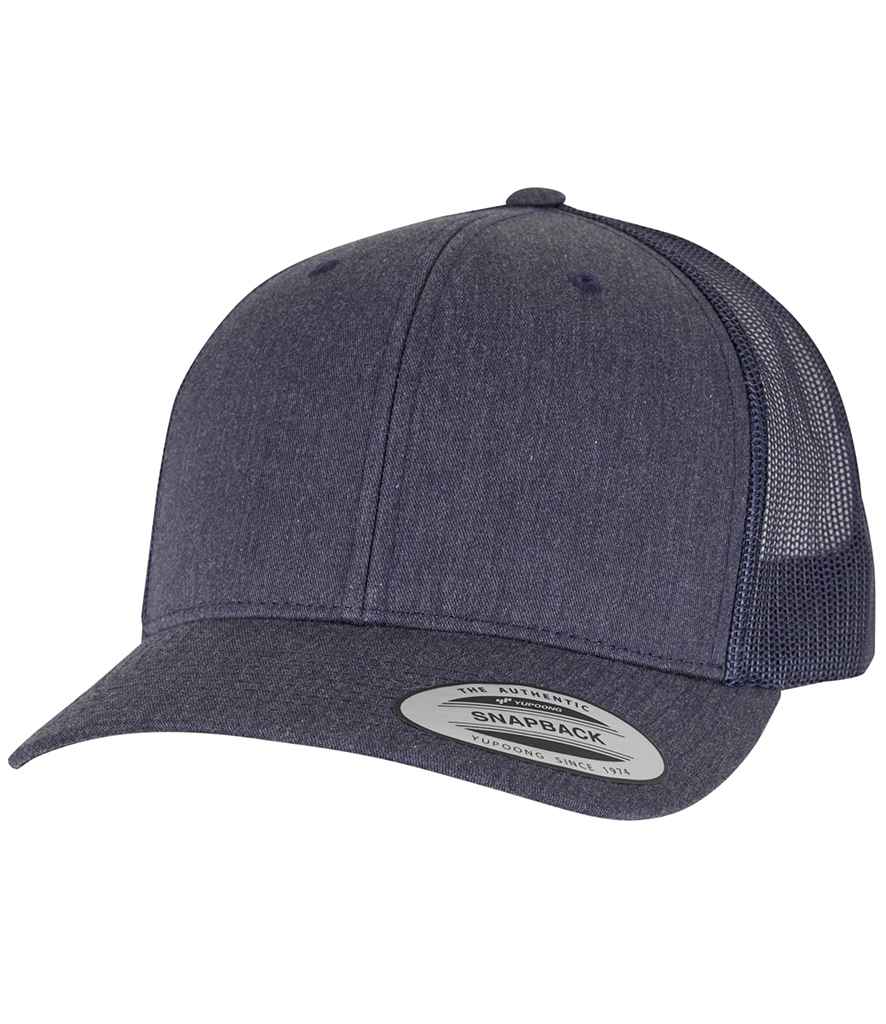 F6606 Heather Navy Front