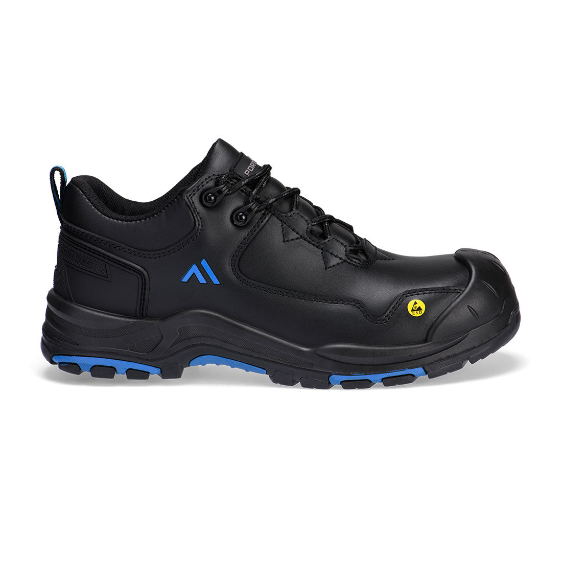 Portwest - Composite Action Leather Low Shoe S3S ESD HRO SR SC FO - FC19