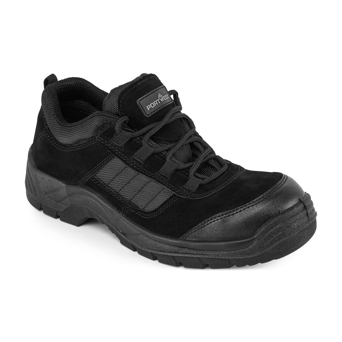 Portwest - Composite Cow Suede Leather Low Shoe S1 SR - FC66