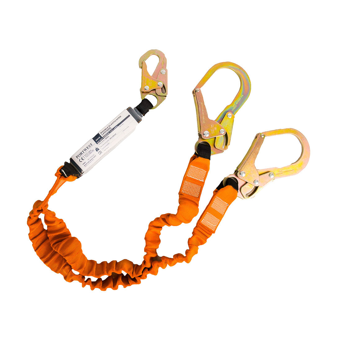 Portwest - Double 140kg 1.8m Lanyard with Shock Absorber - FP75