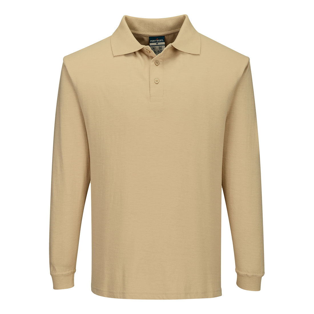 Portwest - Modaflame Knit FR Long Sleeve Polo Shirt - FR10