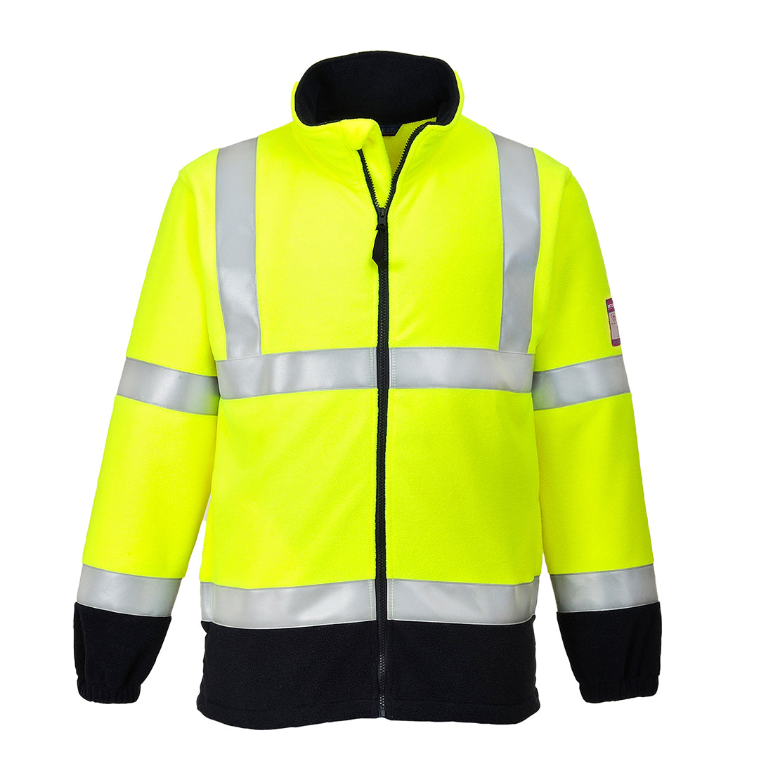 Portwest - Modaflame Fleece Hi-Vis Contrast FR Jacket - FR31