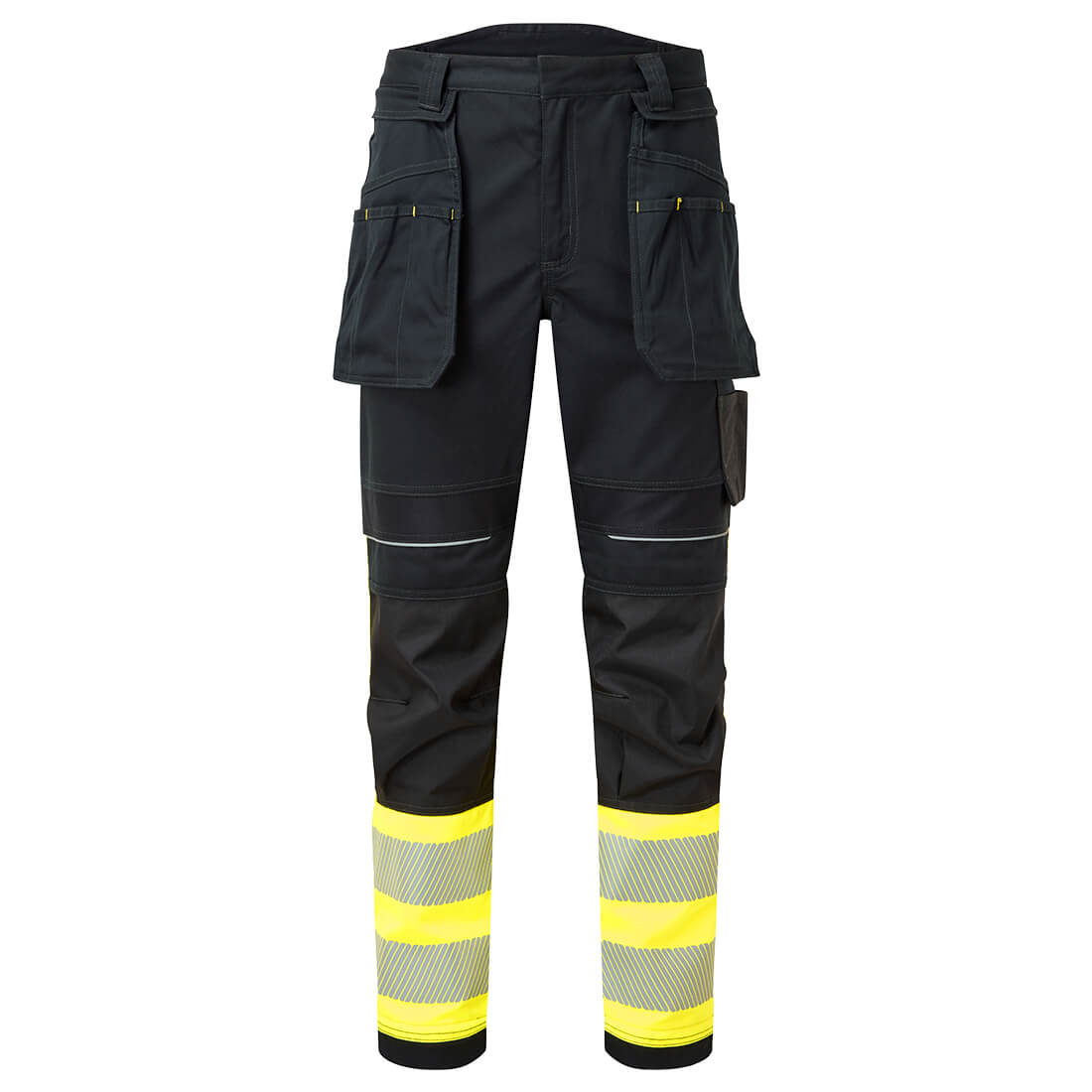 Portwest - PW3 Modaflame Work Hi-Vis Class 1 FR Holster Trousers - FR416
