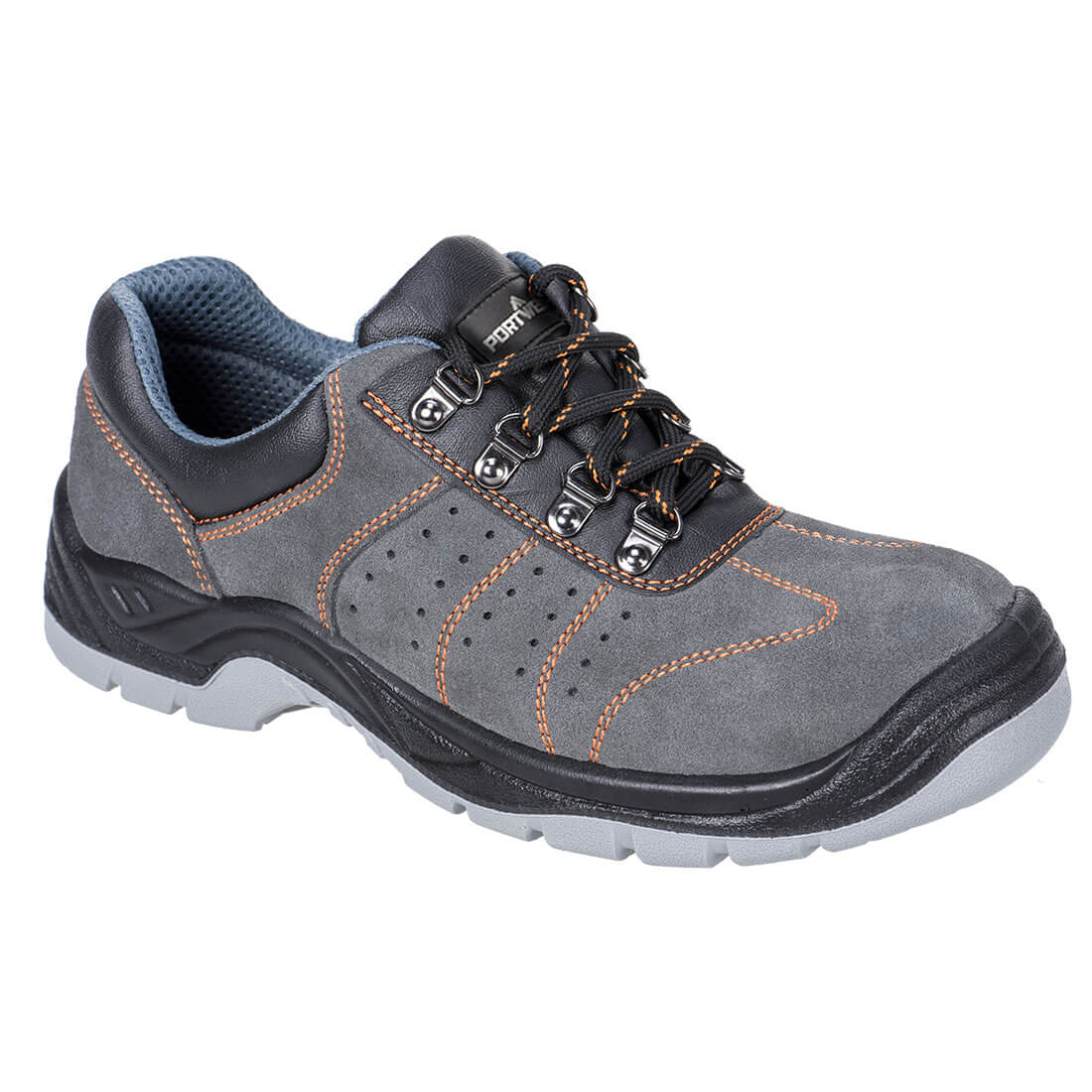 Portwest - Steel Suede Leather Low Shoe S1P SR FO - FW02