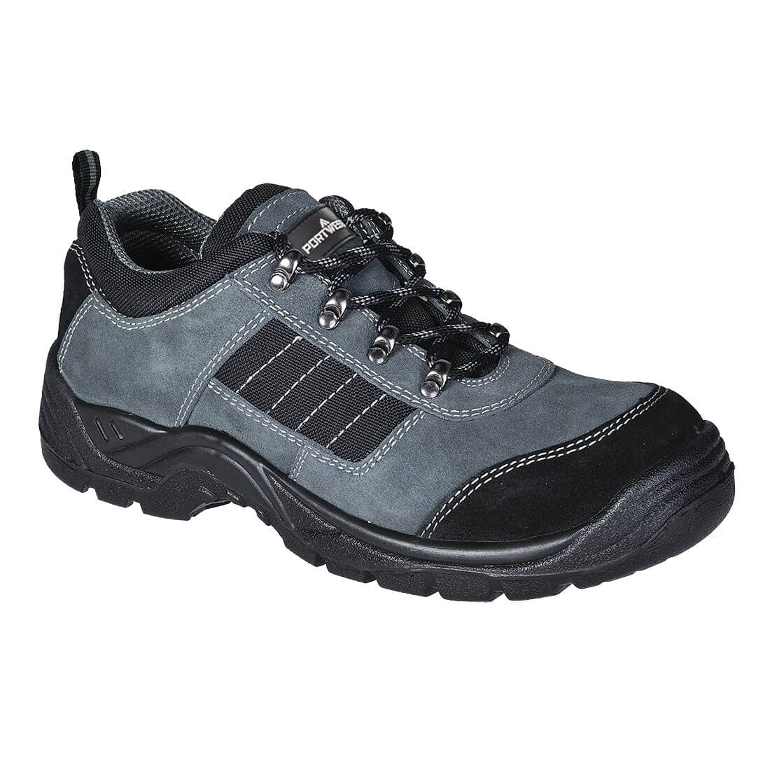Portwest - Steel Cow Suede Leather Low Shoe S1P SR - FW64