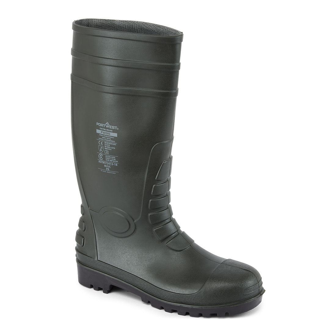 Portwest - Steel PVC Wellington S5 FO CI - FW95