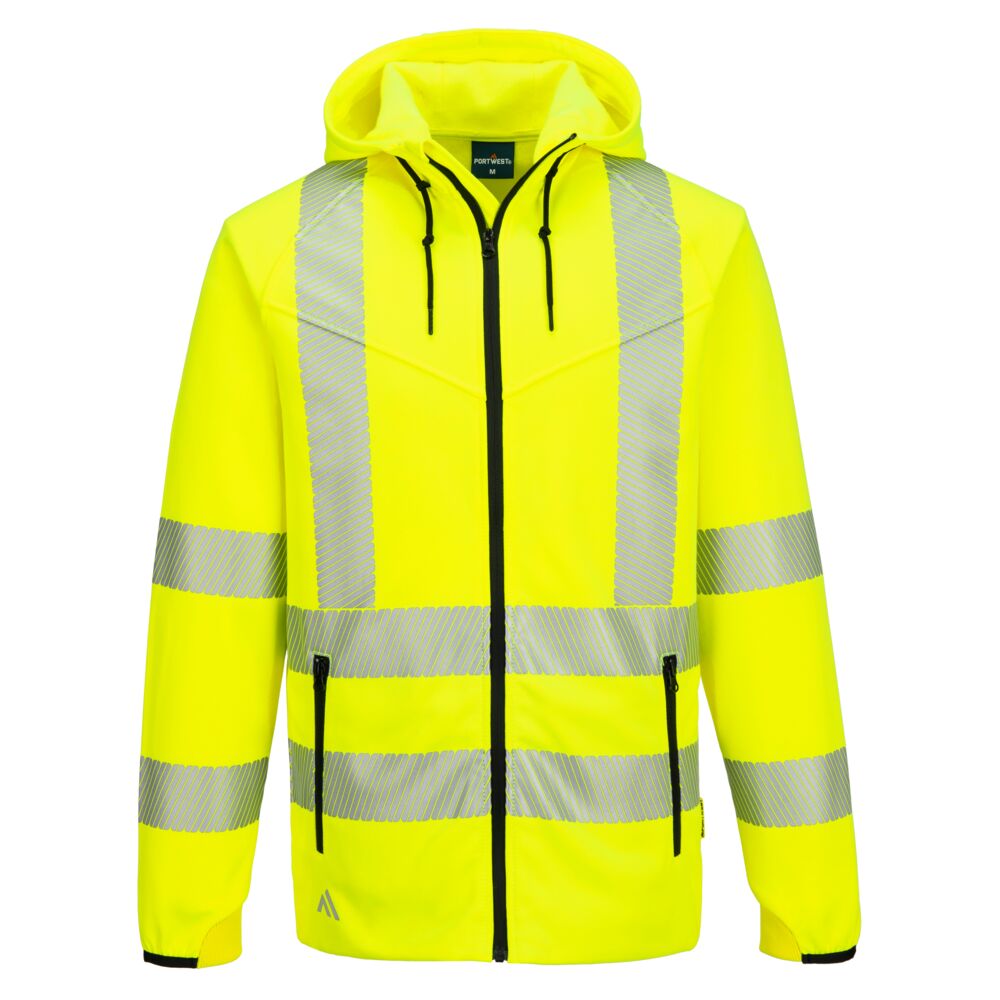 Portwest - KX3 Sport Hi-Vis Zipped Hoodie - KX303