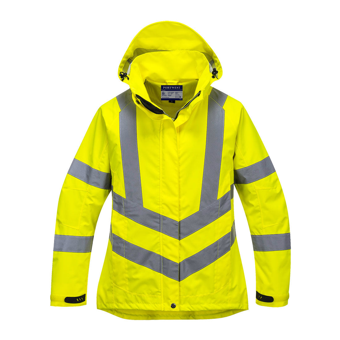 Portwest - Hi-Vis Women's Breathable Rain Jacket - LW70