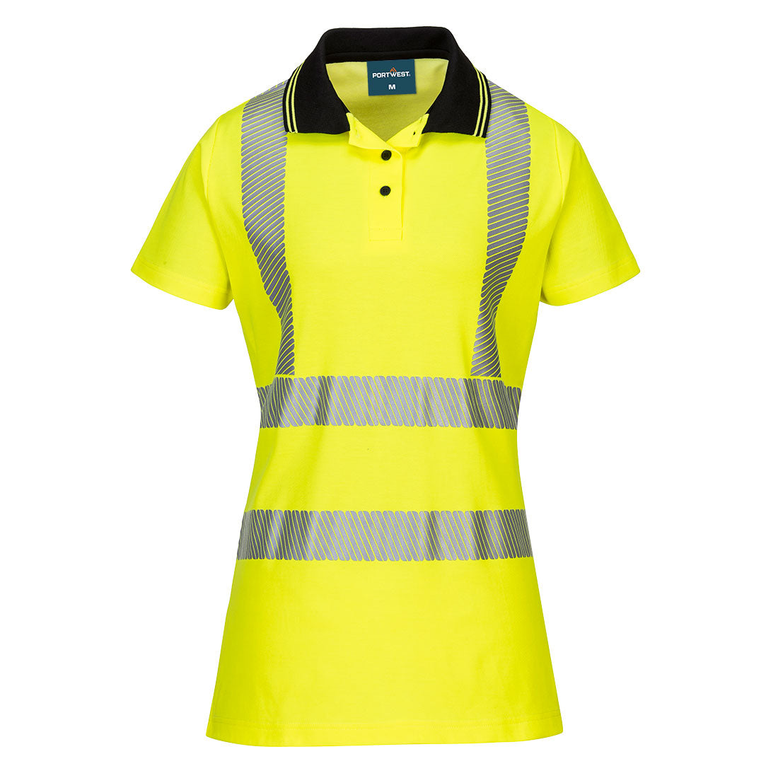 Portwest - Hi-Vis Women's Cotton Comfort Pro Polo Shirt S/S - LW72
