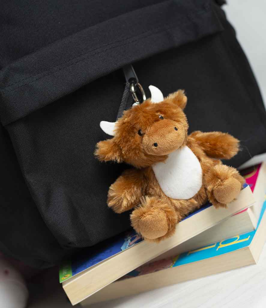 MM23 Brown Highland Cow Front