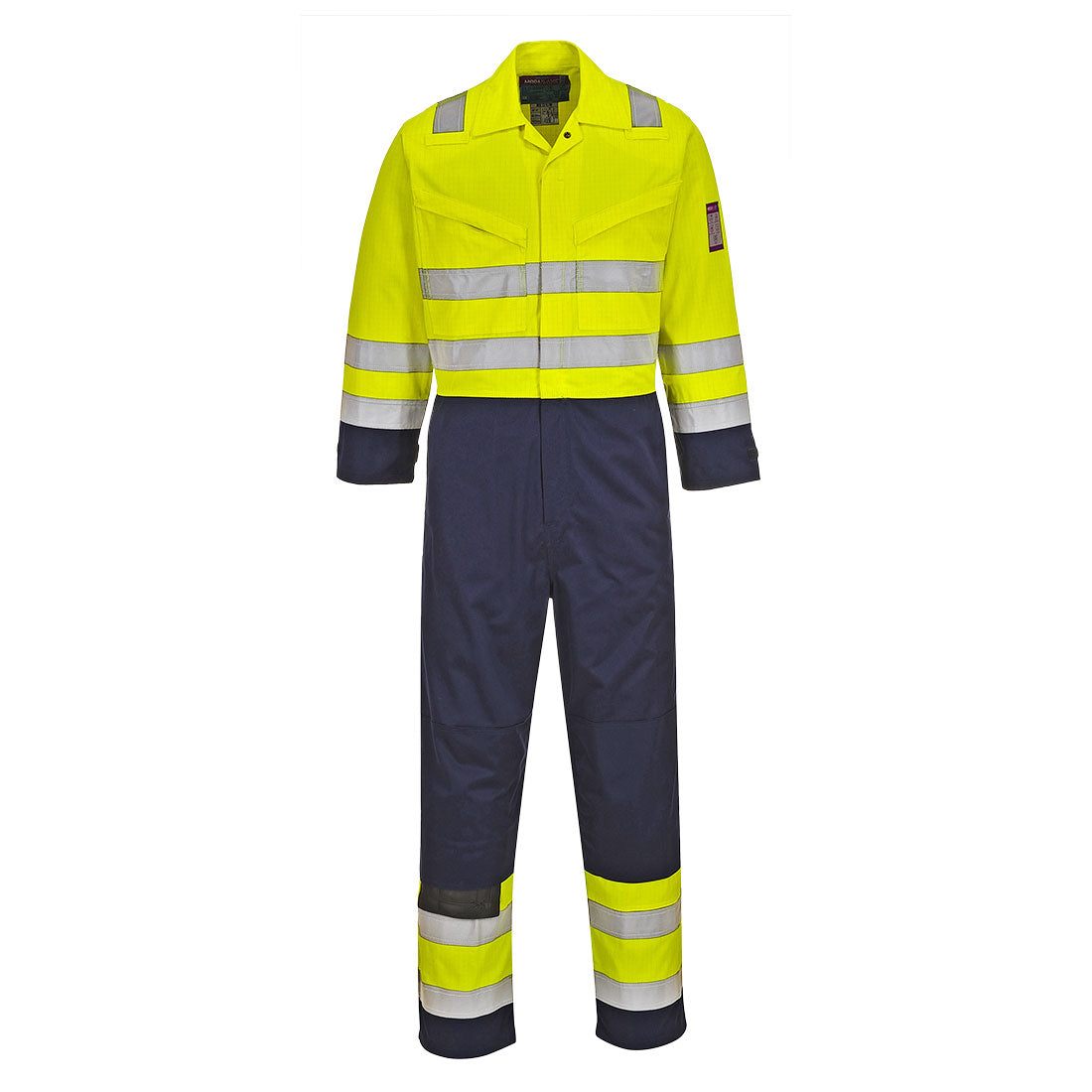 Portwest - Modaflame Work Hi-Vis Multi-Norm Contrast FR Coverall - MV28