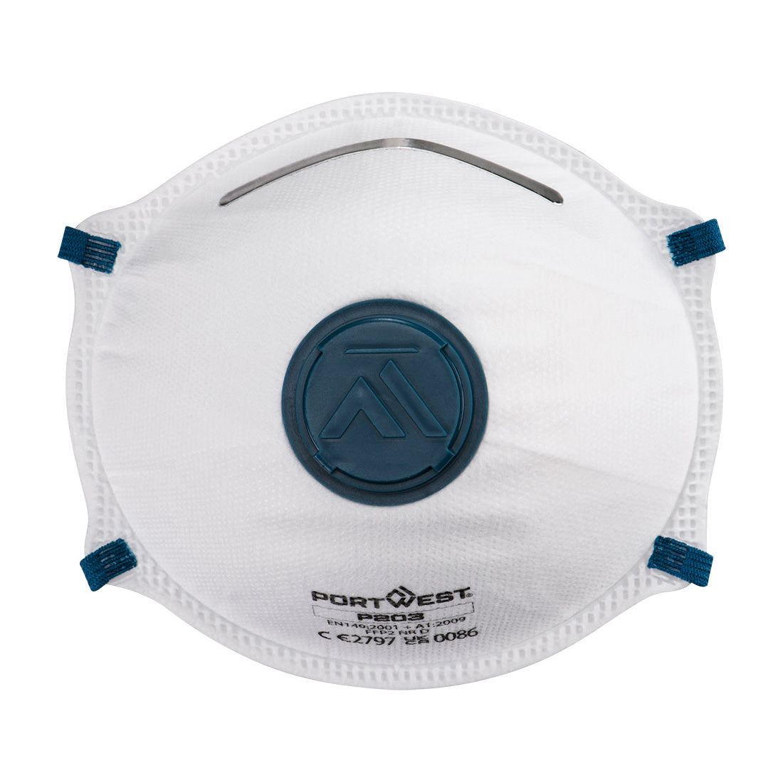 Portwest - FFP2 Valved Dolomite Respirator (Pk10) - P203