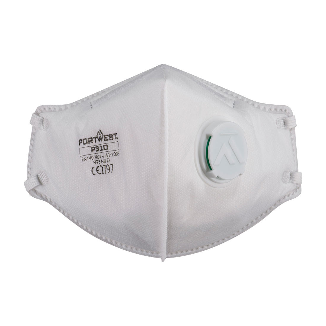 Portwest - FFP3 Valved Dolomite Fold Flat Respirator (Pk3) - P310