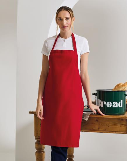 Premier Organic Cotton Bib Apron - PR102 - Premier product photo