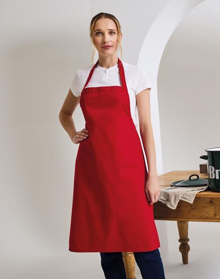Premier Organic Cotton Bib Apron - PR102 - Premier product photo