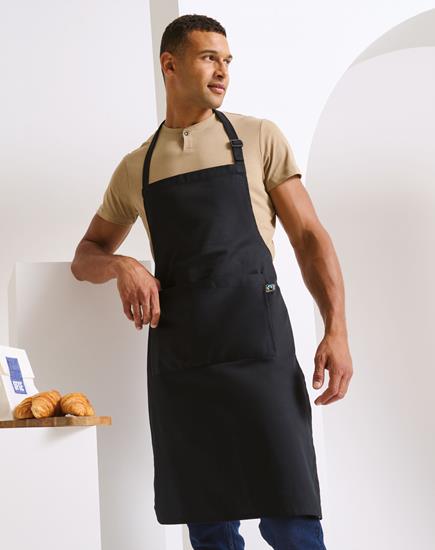 Premier Fairtrade Organic Cotton Bib Apron - PR112 - Premier product photo