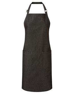 Premier - Fairtrade Organic Cotton Denim Bib Apron - PR113