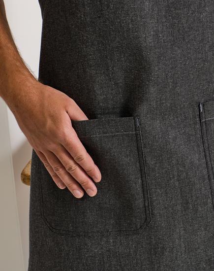 Premier Fairtrade Organic Cotton Denim Bib Apron - PR113 - Premier product photo