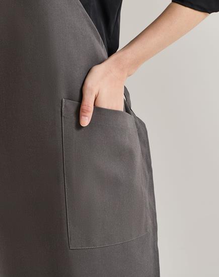 Premier Recycled Polyester and Fairtrade Organic Cotton Bib Apron - PR120 - Premier product photo