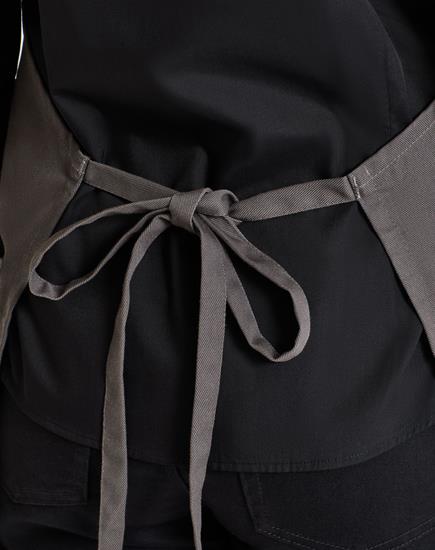 Premier Recycled Polyester and Fairtrade Organic Cotton Bib Apron - PR120 - Premier product photo