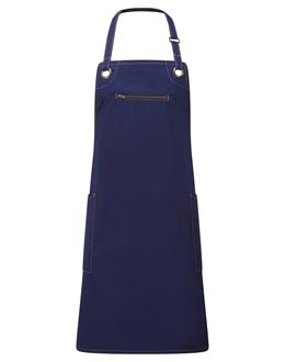 Premier - Barley Contrast Stitch Bib Apron - PR121
