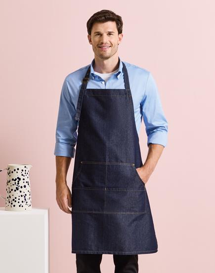 Premier Denim Bib Apron - PR126 - Premier product photo